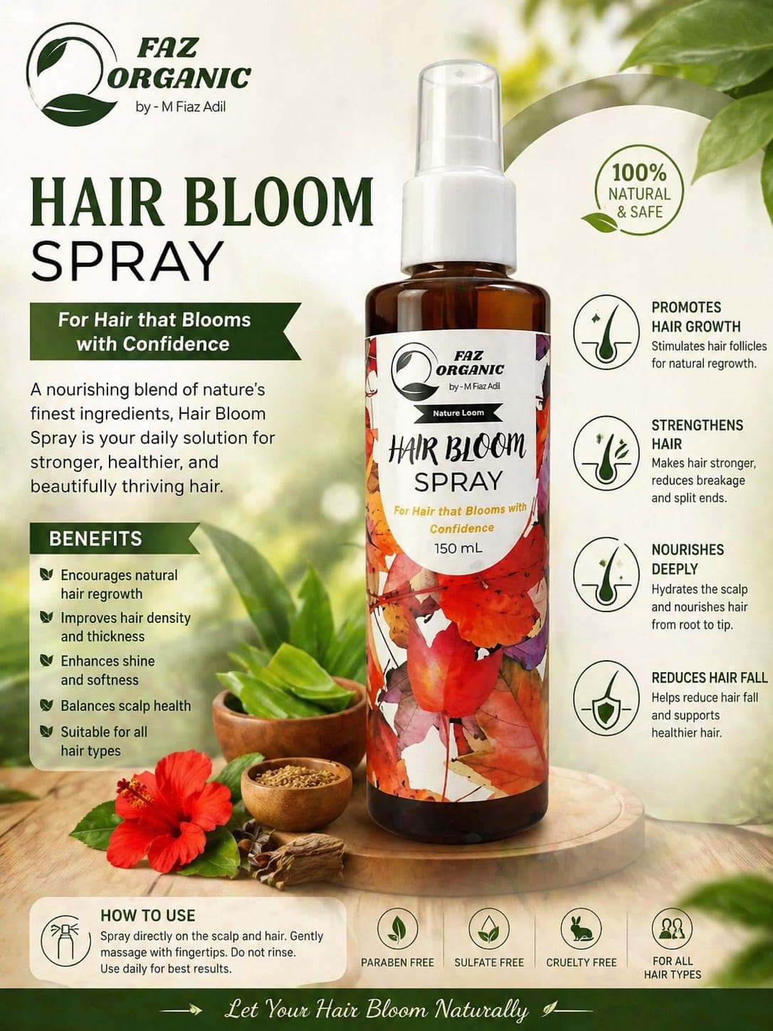 Hair Bloom Spray