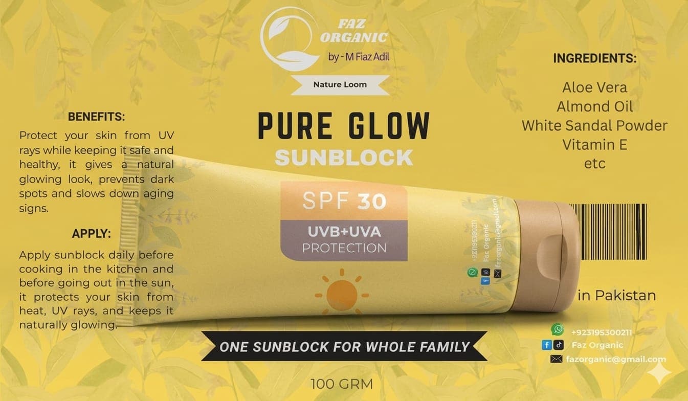 Pure Glow Sunblock
